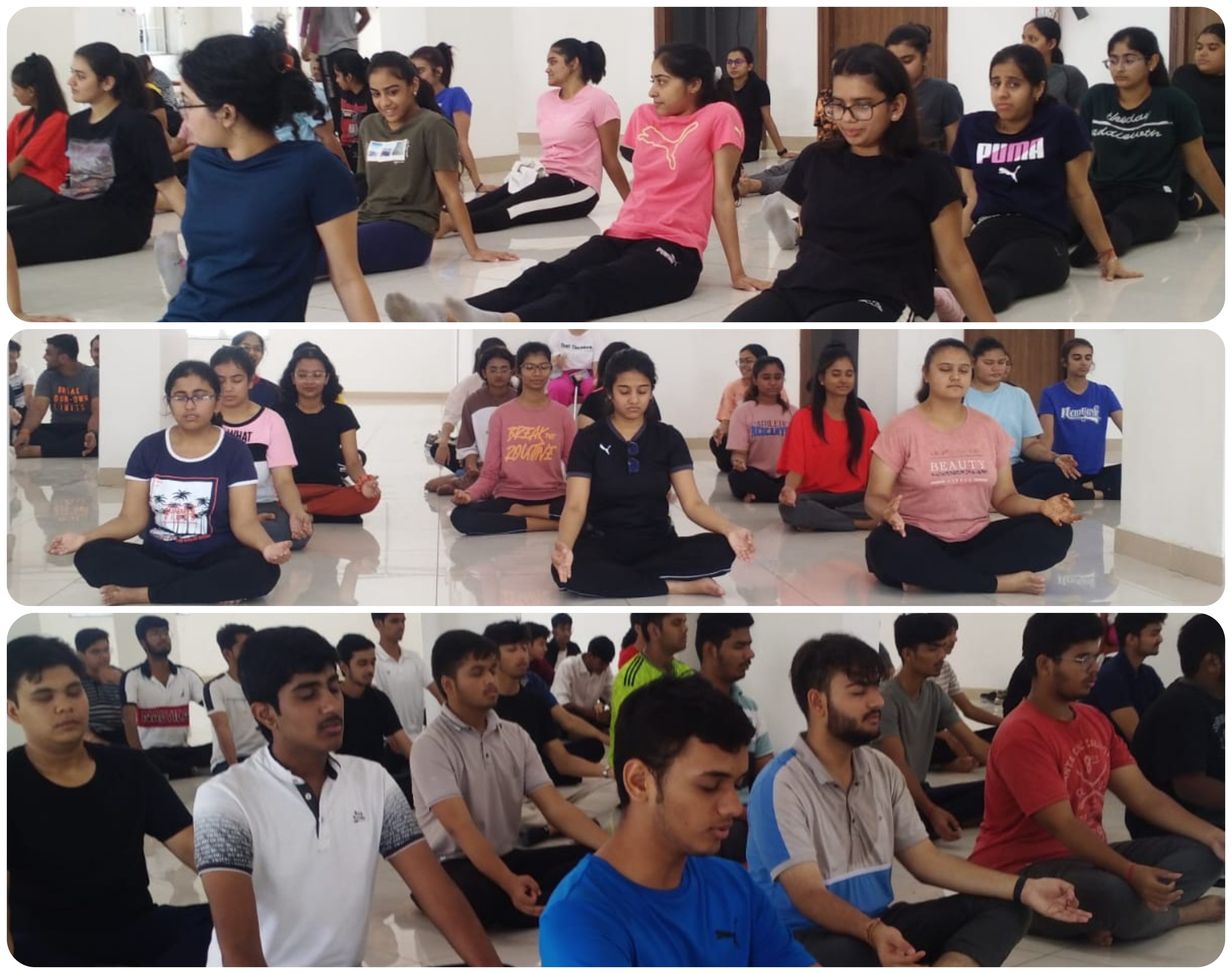 Energizing and empowering fitness sessions at SCMS NagpurBlood Donation Drive - SCMS Nagpur